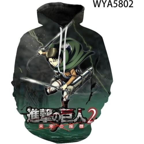 Attack on Titan Hoodie Funny Cartoon Harajuku 90s Hoodies Men Hip Hop Shingeki No Kyojin Sweatshirt Hip Hop Hoody Male vintage