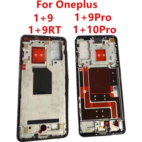 Oneplus7 For Oneplus 7 One Plus Front Middle Frame Plate Housing Board LCD Support Faceplate Bezel Replace Repair Spare Parts