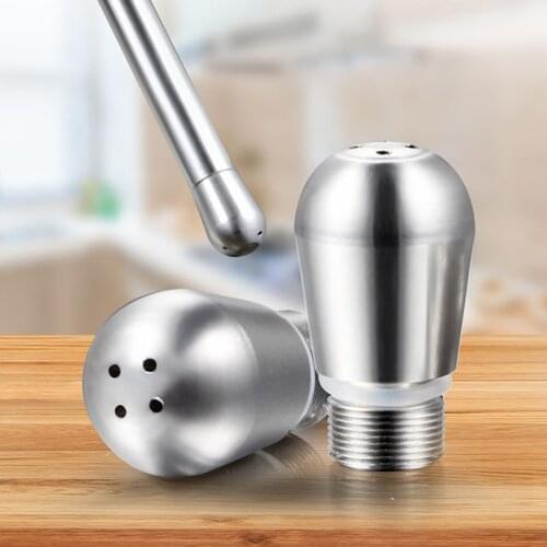 Stainless Steel Coffee Machine Steam Nozzle Perfect Universal Milk Foam Spout For Coffee Tools 3 Hole 4 Holes Coffee Accessories
