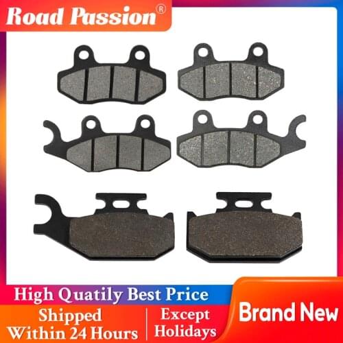 Road Passion Motorcycle Front and Rear Brake Pads For YAMAHA YFM700R YFM 700 R Raptor YXR450 YXR 450 YXR660 YXR 660