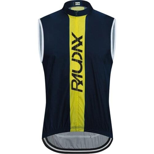 Cycling Vest Raudax Men Bicycle Jackets Windproof Cycling Clothing Bike Maillot Sports Long-sleeved Light and Thin Cycling Coats
