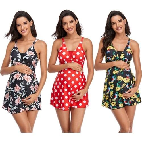 Womens Tankini Swimsuit Slings Upper Ping Pants Two Pieces Of Mom Swimsuit sport