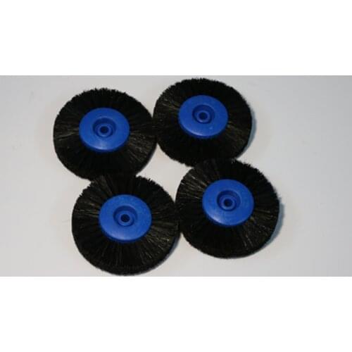 10piece/lot Professional Dental Lab Materials Polishing Hub Brush Wheel Cleaning Rotary Bristle Buffing Wheels