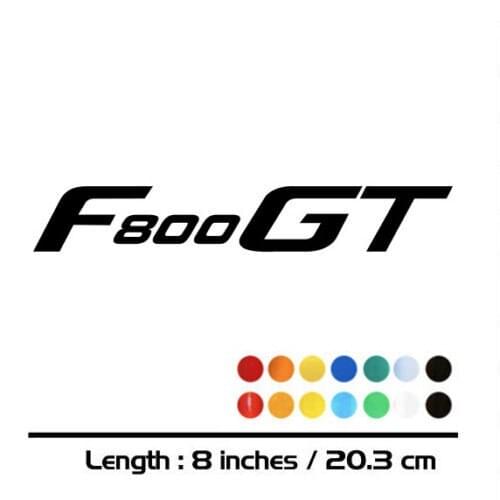 2 X New Sales motorcycle bike Fuel tank Wheels Fairing notebook Luggage helmet MOTO Sticker decals For BMW F800GT