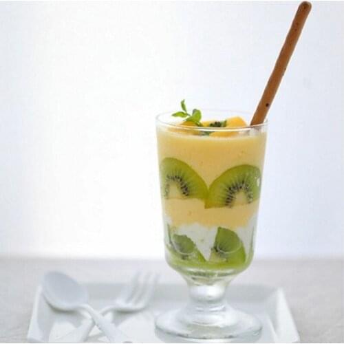 300ml Coffee Cold Drink Cup Popular Bantam Cup Ins Iced Latte Cup Bar Beer Wine Glass Ice Cream Milkshake Juice Drinkware Cup