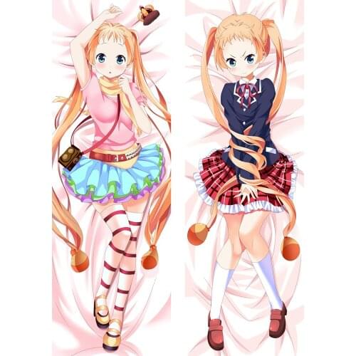 Anime Cyuunibyou Demo Koigashitai Dakimakura Dekomori Sanae Hugging Body Pillow Case Throw Cushion Pillow Cover