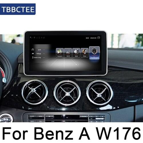 For Mercedes Benz A Class W176 2015~2019 NTG Android Car GPS Navi Map Original Style Multimedia Player Auto Radio Wifi Head Unit