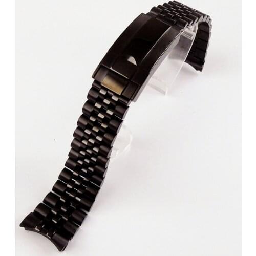 Nologo 20mm Width Steel jubilee Watch Strap Bracelet Watch Band with Steel Bracelet Clasp