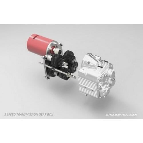 Cross pg4s metal gearbox assembly cs-96301314 97400288 for 1/10 1/12 1/14 scale RC tamiya axial scx10 rock crawler truck rc8wd