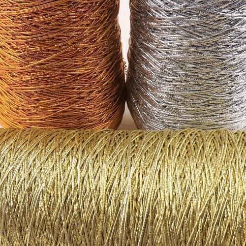 Colorful Rope 0.5mm Elastic Rope Gold/silver Ornaments String Bracelet Making Gift Packing Wedding Florists Crafts Decoration