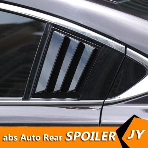 For Mazda6 ATENZA 2014-2018 Sedan ABS Rear Door Window shades Louver Frame Window Sill Molding Cover Sticker Trim