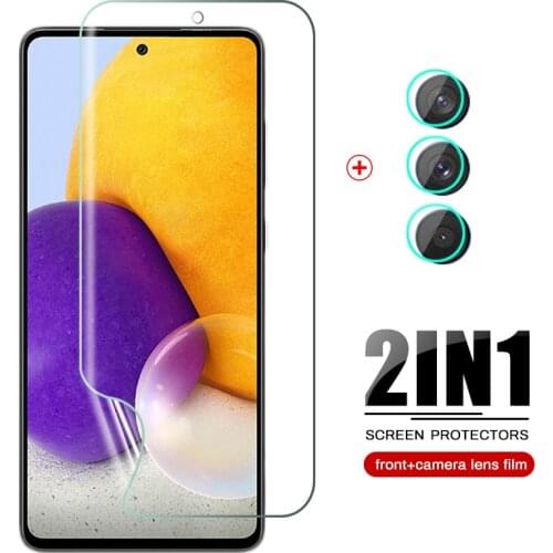 For Samsung Galaxy A72 4G Or 5G Hydrogel Film Camera Lens Protective For Sansung Sumsung A52 A 52 32 42 12 02 02S Film Not Glass