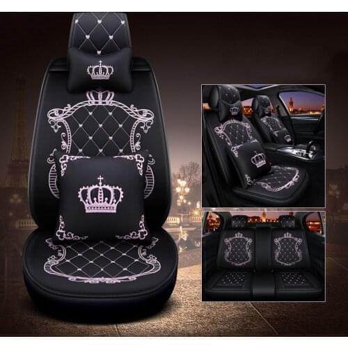 WLMWL Leather Car Seat Cover for DS all models DS-5 DS-6 DS-5LS car styling auto accessories car accessories Car-Styling