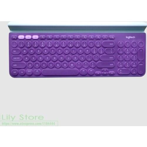 For Logitech K780 Multi-Device Silicone Dustproof Mechanical Wireless Bluetooth Keyboard Cover Protector Skin Wireless Keyboard