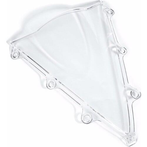 Motorcycle Dual Bubble Windshield Windscreens Deflectors Clear Screen For Honda CBR300RR CBR 2014-2017 16