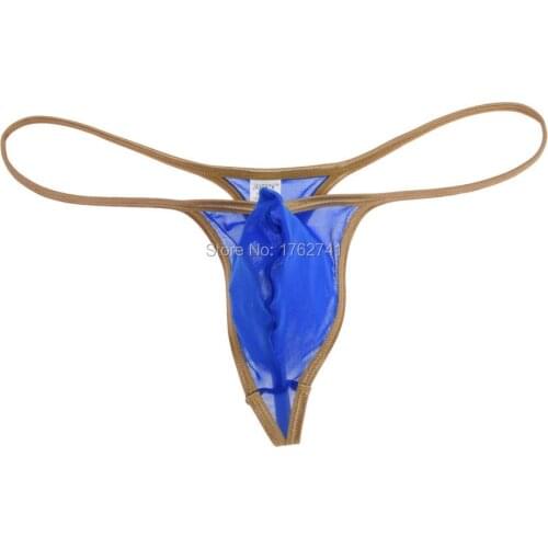 OROCOJUCO Men's Transparent Briefs