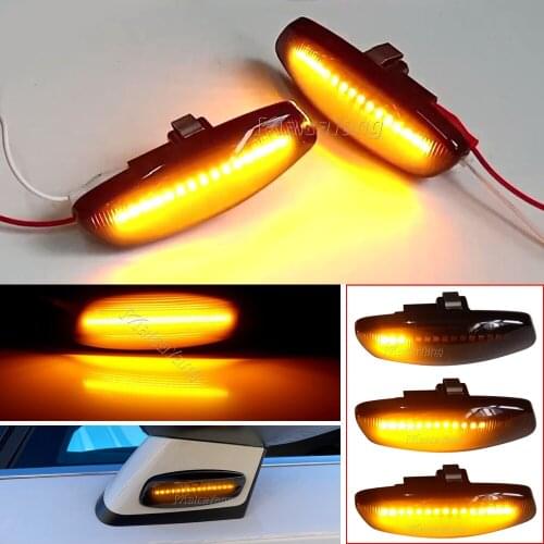 Car Flowing LED Side Marker Light For Citroen C4 Picasso C3 DS3 C4 DS4 C5 Dynamic Turn Signal Repeater Lamp 2006 2007 2008-2018