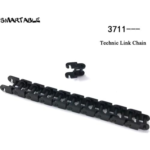 Smartable MOC Technic Link Chain Building Block Parts set Toys Compatible technic 3711 100pcs/lot