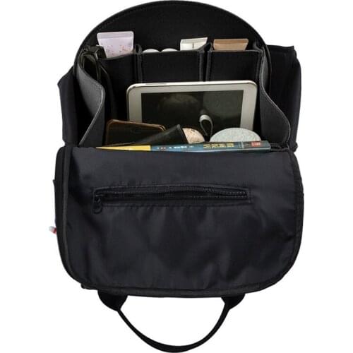 Cosmetic Bag Women Insert Travel Organizer Bag Portable In Bag For Make Up Case Ladies Girls Felt Makeup Bag Hot Sale