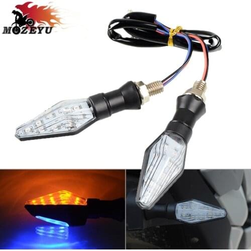 Universal Motorcycle Turn Signal Indicators Lights accesorios For KAWASAKI ER6N ER-6N ER-6F ER6F ER-5 Versay 650 1000 Ninja 650