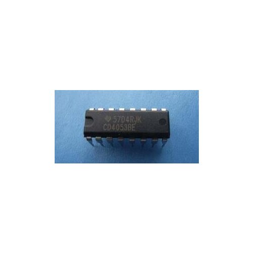 100 PCS/LOTE CD4053 CD4053BE CD4053B