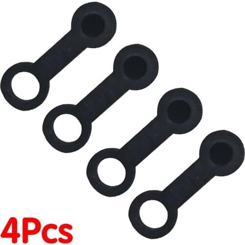 4 /8Pcs Automobile Brake Pump Rubber Dust Cover Bleed Nipple Screw Cap 8mm Motorcycle Brake Oil Drain Screw Cap