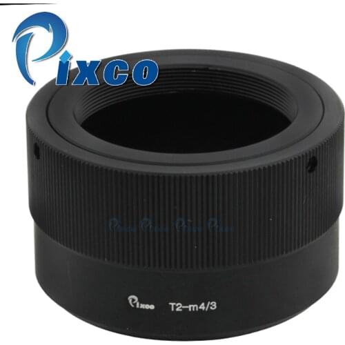 Pixco T2-M4/3 Lens Adapter Suit For T Mount T2 T-ring Lens to Suit for Micro Four Thirds 4/3 Camera