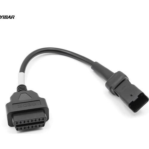 Auto Diagnostic Tool OBD to 4 Pin Adapter Connector for DUCATI Motorcycle