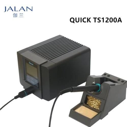 QUICK TS1200A lead-free soldering station electric iron 120W anti-static soldering 8 second fast heating Welding Repair tool