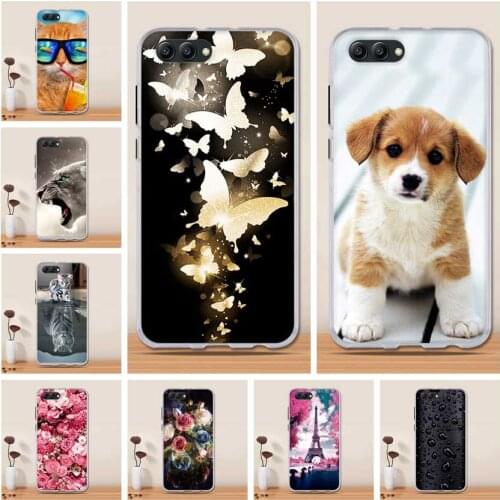For Huawei Honor View 10 Case Cover For Huawei Honor V10 Case Soft TPU Silicon Coque Protective Capa For Honor V10 Fundas Bumper