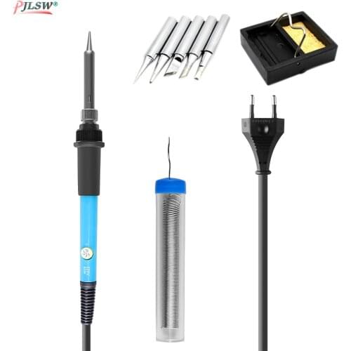 60W/80W 110V/220V Electric Soldering Iron Solder Adjustable Temperature Welding Solder Iron Fast Heating Electronic Repair Tools