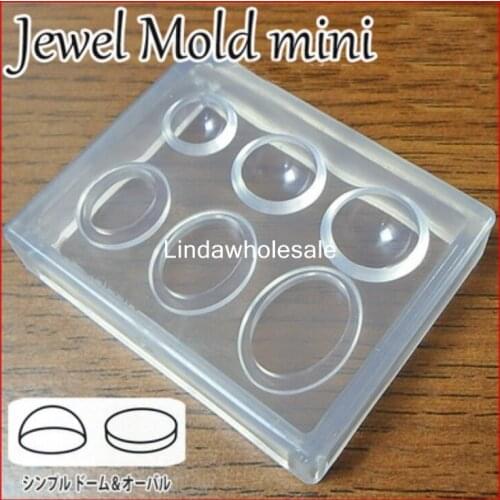 Jewel mold mimi,Epoxy mold,Clay mould,silicone pot mold