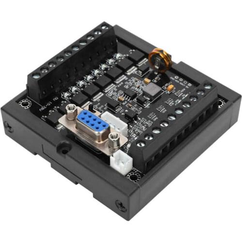 Programmable Controller FX1N-20MT PLC Module Regulator Industrial Control Board DC24V Programmable Logic Controller