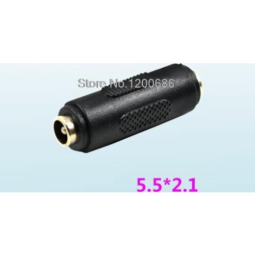 DC female And 5.5 Female 2.1x5.5mm Jack convert to DC Power Adapter DC connector 2.1x5.5mm connector