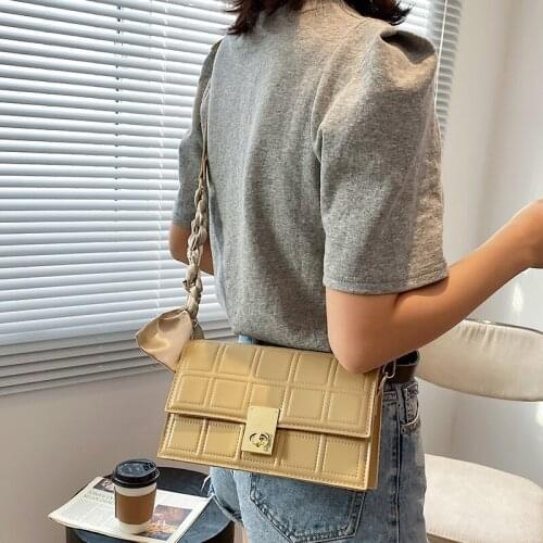 Fashion Women Pu Leather Shoulder Bag High Quality Ladies Handbags Messenger Bags Designer Female Crossbody Bags for Women New