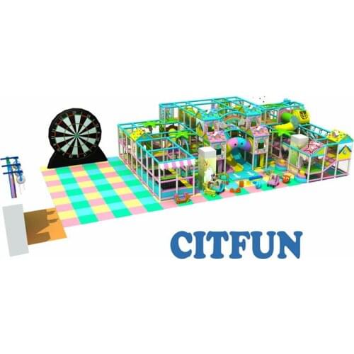 New design Customized Size Playground Center Equipment Kids Indoor Playground IP-001A