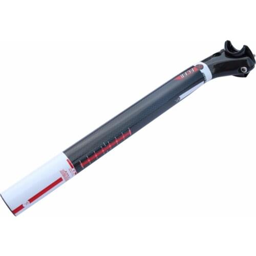 Sale FCFB FW Mountain & Road 3K Full Carbon Fibre Bicycle seatpost carbon bike seatpost MTB bike parts 27.2/30.8/31.6*350 188g