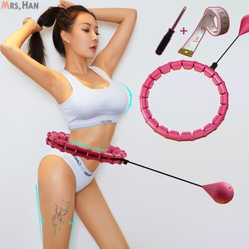 Adjustable Sport Hoops Easy Abdominal Thin Waist Exercise Detachable Massage Fitness Equipment Gym Home Training Weight Loss