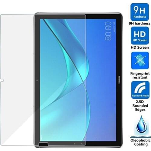 Tempered Glass Original 9H Protective Film LCD Screen Protector for Huawei MediaPad M6 10.7 10.8 inch tablet