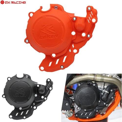 Motocross Ignition Clutch Cover Guard Protector For Husqvarna FE 250 FE 350 For KTM 250 EXCF XCFW 350 For GAS EC 250F 350F 2021