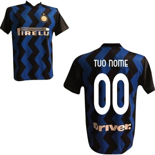Vest REPLICA official F.C. INTER 20/21 personalized customizable TUONOME (LUKAKU, LAUTARO, ERIKSEN, stretcher)