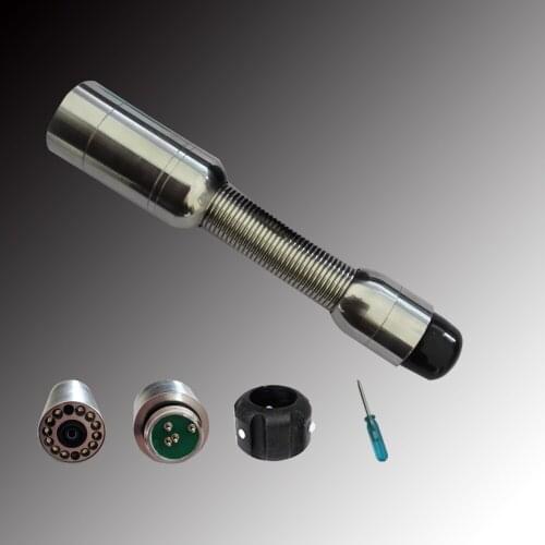 23mm Stainless Steel Pipe Inspection Equipment Camera Head With 12Pcs LED For Pipe Inspection Camera Repair Replacement