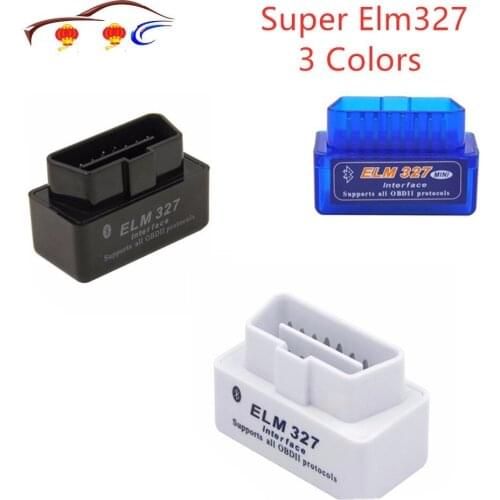 HOT!! OBD mini ELM327 Bluetooth OBD2 V2.1 Auto Scanner OBDII 2 Car ELM 327 Tester Diagnostic Tool for Android Windows Symbian
