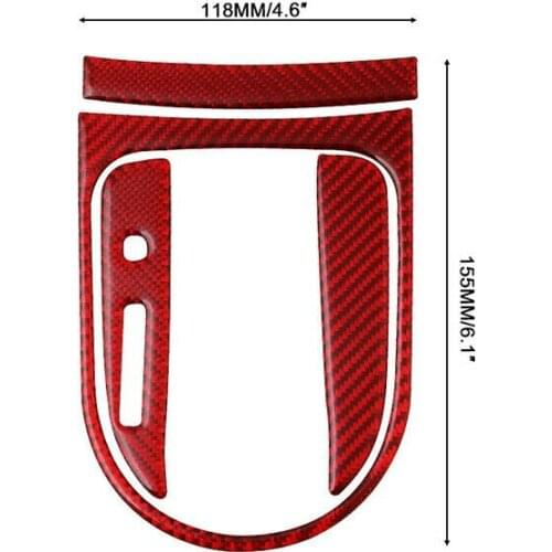 Car Modification Gear Shift Frame Cover Decorative Sticker For Ford Mustang