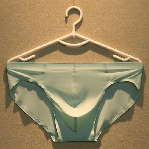 Fashion Men Underwear Sexy Men Briefs Thin Breathable Modal Soft Cool Low Waist Underpants Quick Dry