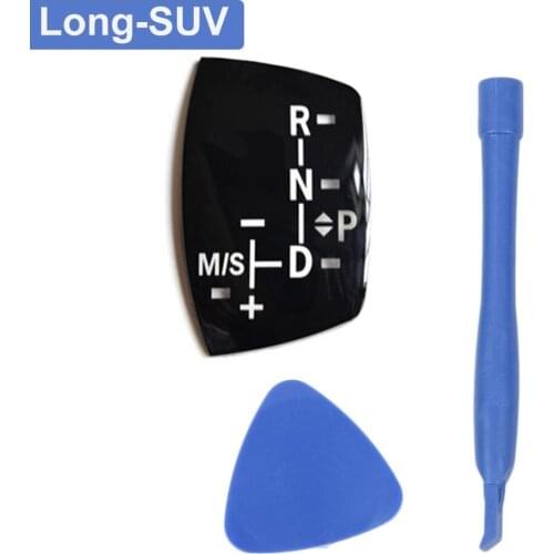Car Shift Knob Panel Gear Button Cover Sticker for BMW X1 X3 X5 X6 M3 M5 F01 F10 F30 F35 F15 F16 F18 car interior accessories