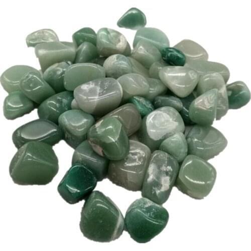 Natural Green Aventurine Quartz Crystal Tumbled Large Stone Reiki Healing Home Decoration For Sale 100g