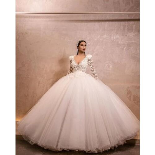 NOBLE BRIDE V-neck Wedding Dresses