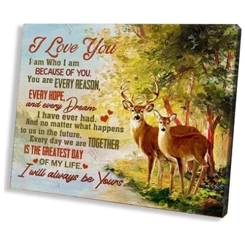 Animal Lover Room Posters Print Farmhouse Canvas Painting Inspiration I Love You Nordic Wall Art Decor Printings Home Pictures