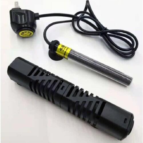 Length 10cm power 10-100w adjustable aquarium heater Mini fish tank aquarium accessories heating rod